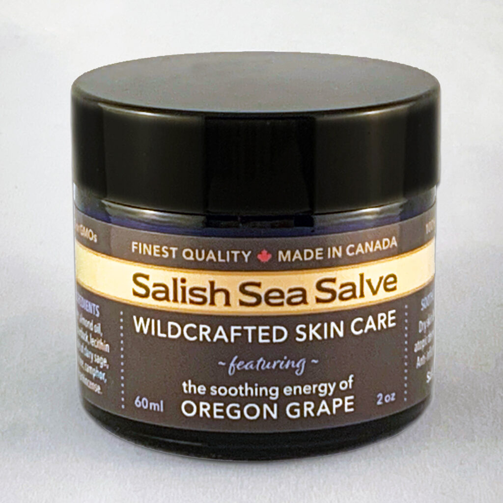 Salish Sea Salve – wildcrafted skin care – featuring the soothing